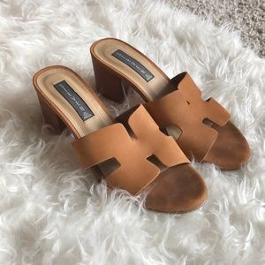 Steve Madden Block Heel Slides